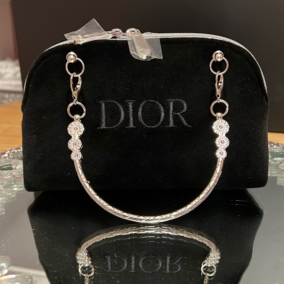 Dior Black Pouch with Double Zipper - Picture 2 of 9